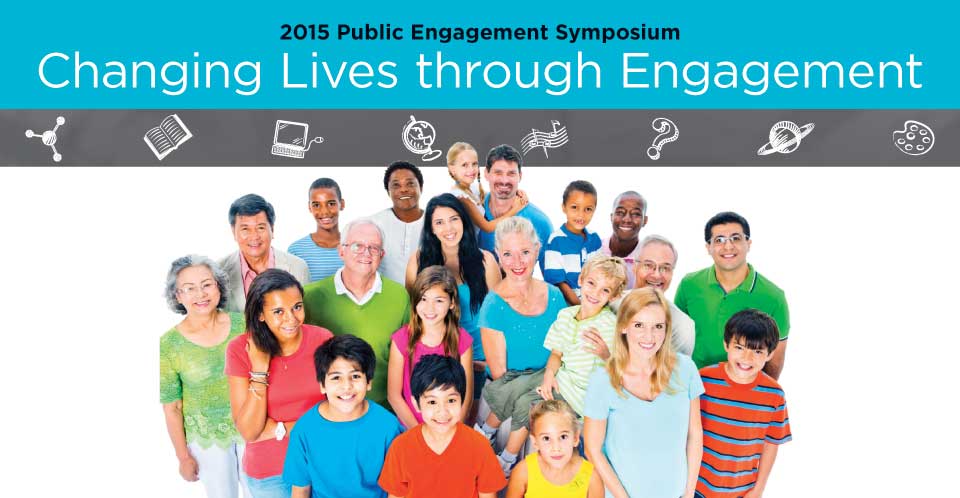 Public Engagement Symposium image with people