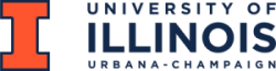 University of Illinois blue and orange wordmark